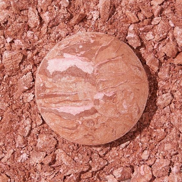 Laura Geller Blush-N-Brighten Baked Makeup Marble Color: Pink Grapefruit NWT - Picture 2 of 16